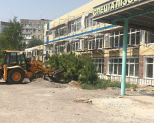 В Мариуполе завершается капитальный ремонт опорной школы № 66 (ФОТО)