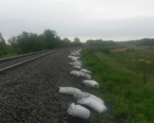 В Донецкой области воры пытались украсть с поезда 192 мешка с углем (ФОТО)