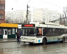 В Мариуполе троллейбус № 15 временно изменит маршрут