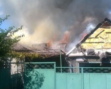 В Мариуполе в огне пожара погиб пенсионер (ФОТО)