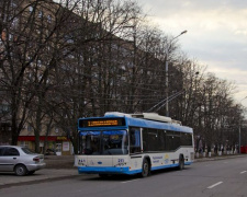 Три троллейбусных маршрута в Мариуполе изменят свое движение