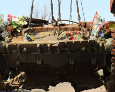 Из подбитого украинского танка в Донецкой области создадут памятник (ФОТО)