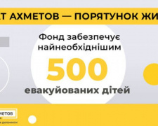 Фонд Рината Ахметова эвакуировал 500 детей из интернатов Донецкой и Запорожской областей