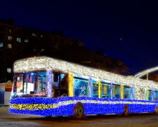 Новогодняя лихорадка захватит муниципальный транспорт Мариуполя