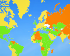 Онлайн-карта подскажет украинцам, куда можно выезжать