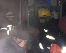 В Донецкой области в огне пострадали по двое детей и взрослых