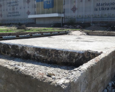 В Мариуполе приступили к созданию первого пешеходного фонтана (ФОТО)