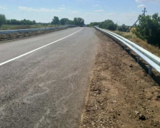Мост на основной магистрали между Донетчиной и Запорожьем отремонтировали