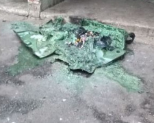 Мариупольские вандалы уничтожили новые мусорные контейнеры