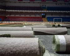 В СК «Ильичевец» в Мариуполе заменят покрытие футбольного поля (ФОТО)