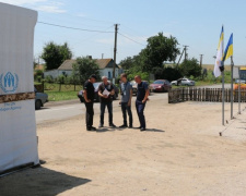 В контрольном пункте под Мариуполем установят новый модуль для оказания помощи гражданам (ФОТО)