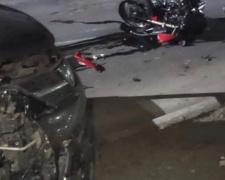 Внедорожник сбил на смерть мотоциклиста на Донетчине (ФОТО)