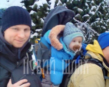 Младенец из Донбасса покорит вершину Говерлы (ФОТО)