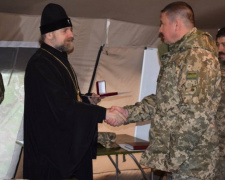 Киевский патриархат наградил военных в секторе «Мариуполь» (ФОТО)