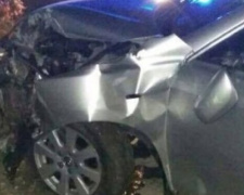 В Мариуполе пьяный чиновник попал в ДТП во время побега от полиции