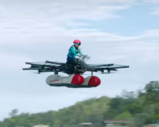 В США представили необычный мультикоптер — на нём можно летать! 