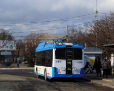 В Мариуполе троллейбусы проходят обкатку по новому маршруту