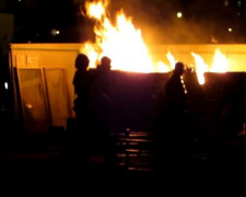 В Мариуполе вандалы устроили четыре поджога за ночь