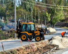 В районе Левобережного пляжа в Мариуполе отремонтируют дороги