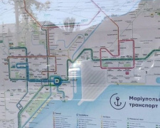 Навигационные карты появились на новых остановках Мариуполя