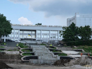 Каскадный фонтан в парке Гурова в Мариуполе станет крупнейшим в Украине