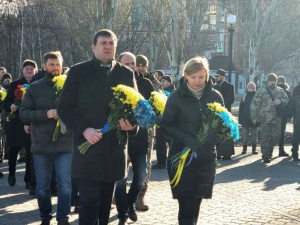 В Мариуполе торжественно отметили 103-летнюю годовщину единения украинского народа