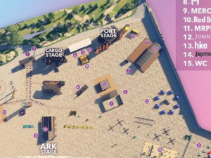 Карта MRPL City Fest 2021: на пляже обустроили 15 локаций (СХЕМА)