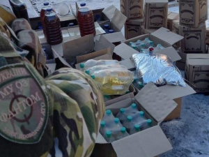В районе проведения ООС на Донетчине изъяли алкогольный фальсификат на сумму 700 тысяч гривен