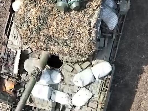 ЗСУ підірвали російський танк разом з боєкомплектом на Донеччині