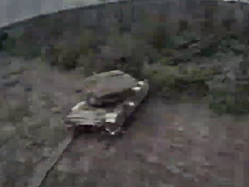 ЗСУ знищили російський танк на Луганщині