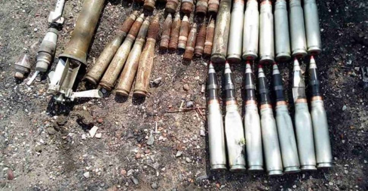 Артснаряды и гранаты: на Донетчине нашли десятки взрывоопасных предметов