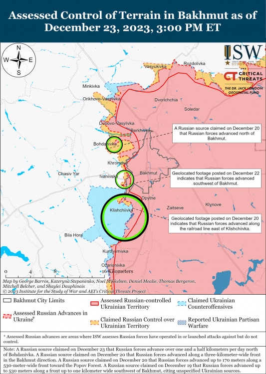 Росіяни зосередили атаки на трьох напрямках на Донбасі – карта бойових дій