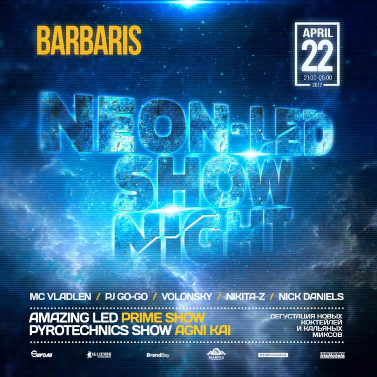 Neon Led Show. BarBaris