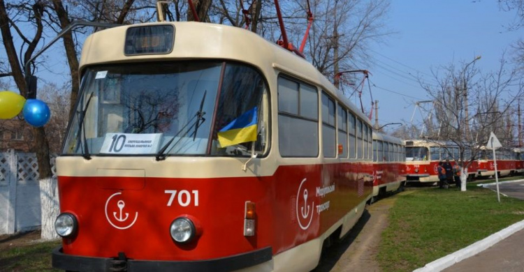 В Мариуполе появится еще два чешских трамвая Tatra T3
