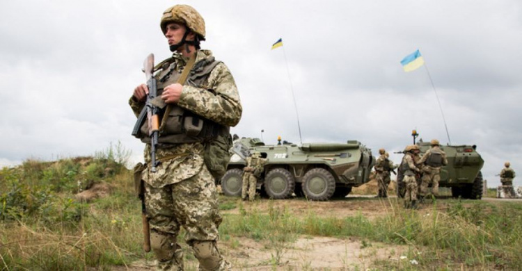 Два украинских воина ранены на Донбассе. Боевики стреляли под Мариуполем