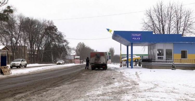 Беглый правонарушитель не ожидал проверок на блокпостах Донецкой области