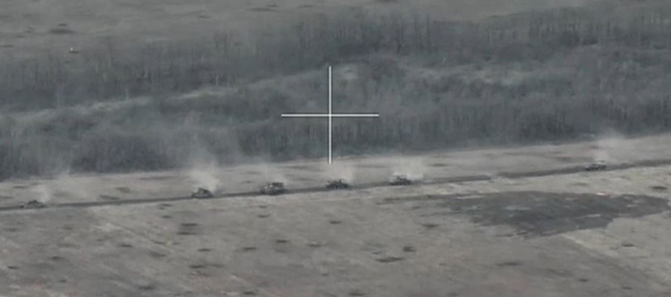ЗСУ знищили колони техніки росіян під Авдіївкою