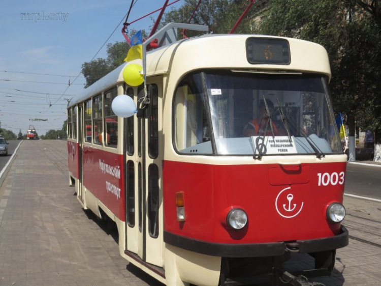 В Мариуполе появились чешские трамваи, начиненные видеокамерами, планшетами, регистраторами и Wi-Fi (ФОТО+ВИДЕО)
