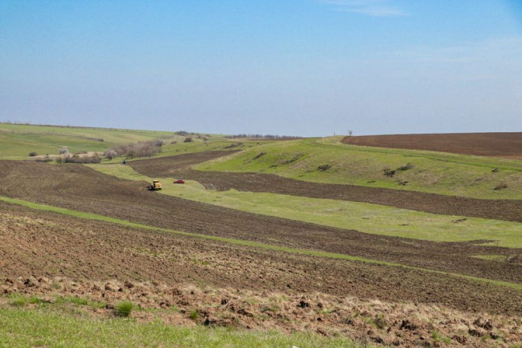 «Убийство» степи: под Мариуполем снова распахивают ценные земли Нацпарка: суд снял арест с сельхозтехники