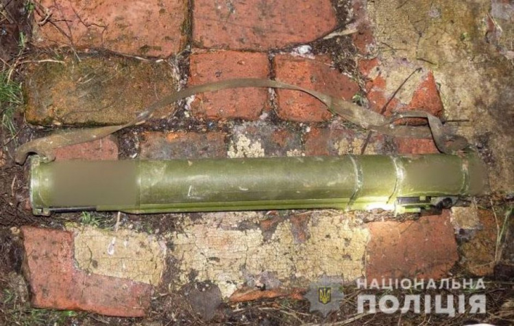 Житель Донетчины хранил дома реактивную противотанковую гранату