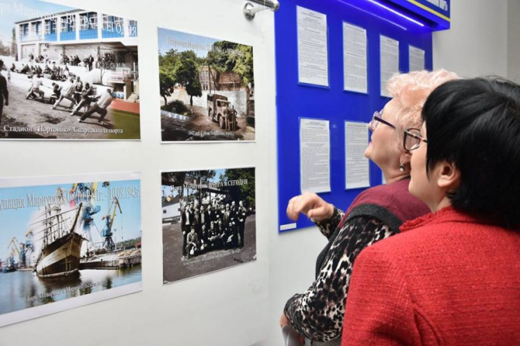 В Мариуполе на фотовыставке показали ретроспективу морского порта (ФОТО)