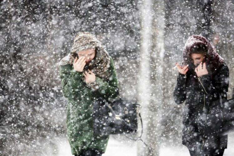 В плену циклона: восточную Украину ожидает сильный снег с дождем и штормовым ветром