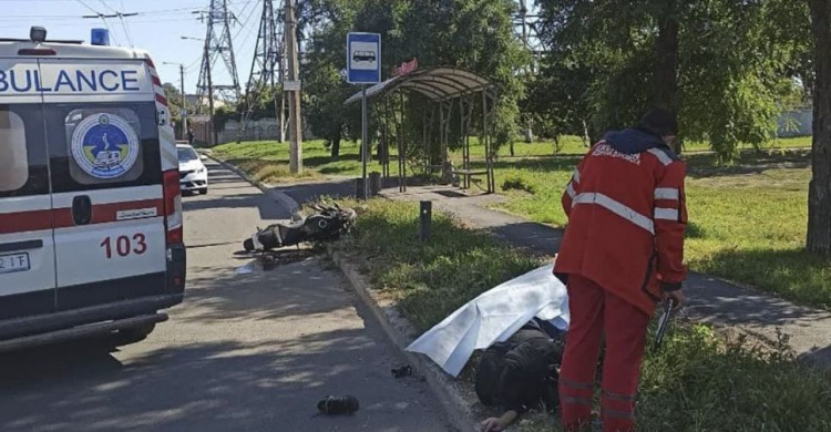 В Мариуполе погиб мотоциклист (ДОПОЛНЕНО)