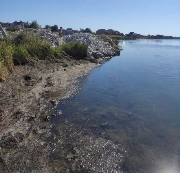 Предотвратить засорение акватории: в Мариупольском районе обеспокоены свалкой на берегу моря