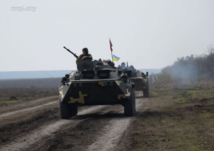 Защитить Азовское побережье: под Мариуполем прошли учения военных (ФОТО)