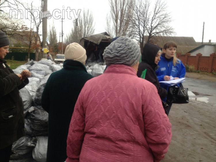 Жители Виноградного получили помощь от Венгерской экуменической службы (ФОТО)