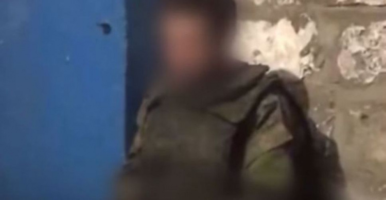 Опубликовано видео допроса боевика, который перебежал к украинским бойцам на Донбассе