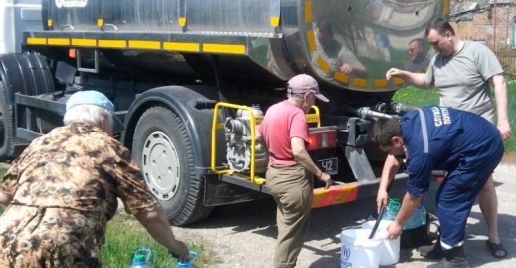 Три населенных пункта в Донецкой области остаются без водоснабжения
