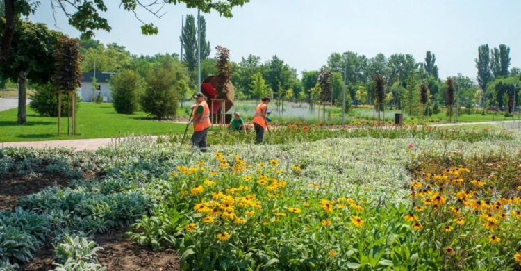 Металлурги направили 58 млн гривен на реконструкцию парка Гурова в Мариуполе