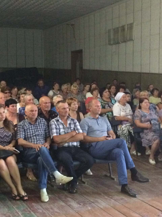 Жители Бердянского рассмотрели преимущества присоединения к Мариупольской ОТГ